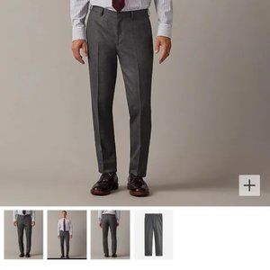 COPY - J Crew Ludlow slim fit Italian wool pants; 31x30 charcoal grey